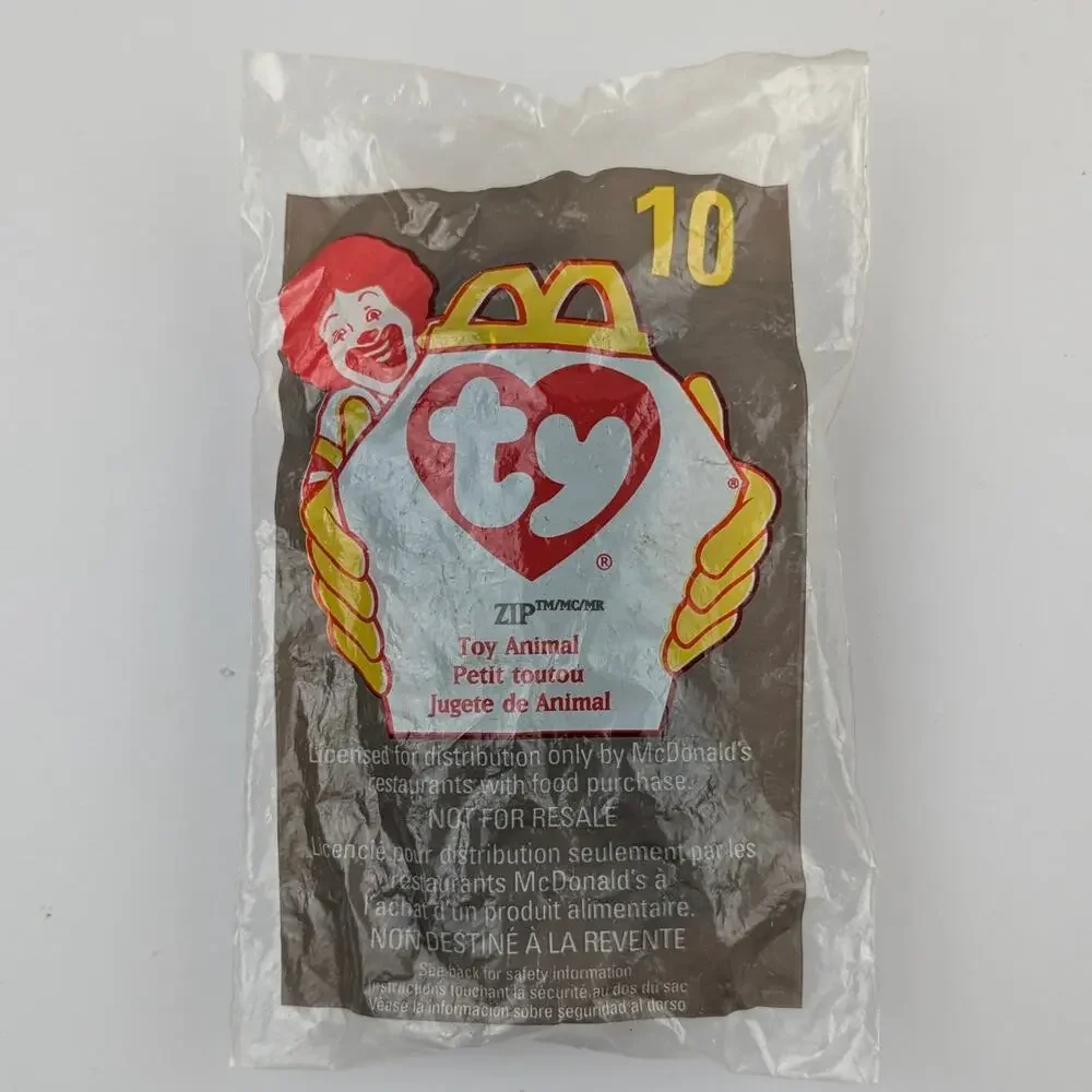 7 Sealed McDonald's TY Teenie Beanie Babies 1998-2000 Mixed Lot